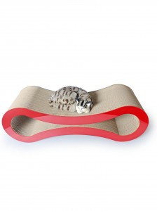 Cat Scratcher na may MDF Board Ibabaw
