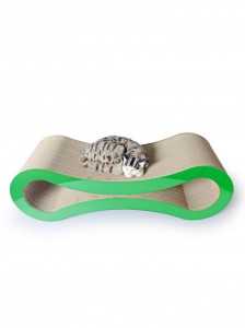 Cat Scratcher na may MDF Board Ibabaw