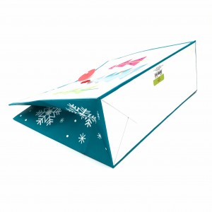 Best Selling Cheap Recycled Shopping Paper Bag With Glitter Logo