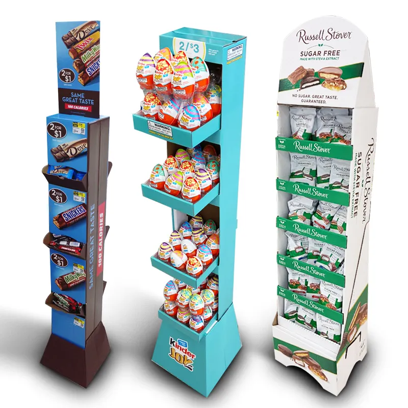 Cardboard Floor Display Stand 
