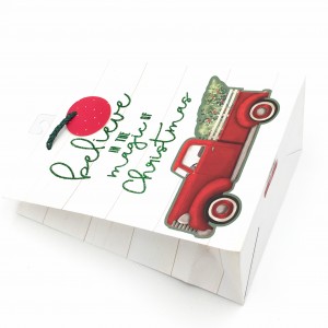 Custom Logo Low cost Art Coated Paper Print Gift Shopping Carries bags