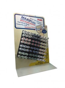 POS Paper material stand Promotion Advertising Cardboard counter top display boxes for pens