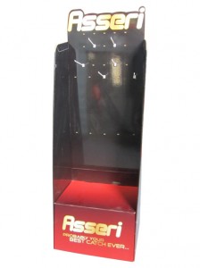 Retail Store Point Of Sale Golfkarton Display staan ​​voor promotie