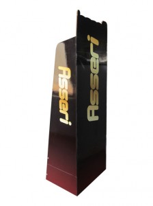 Retail Store Point Of Sale Corrugated Cardboard Display Stand For Promotion