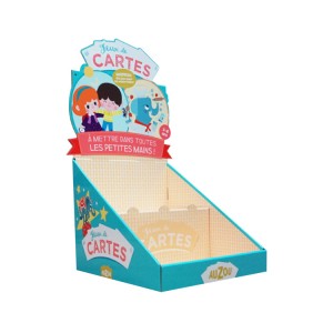 Greeting cards Corrugated Cardboard POP Display Counter Display Unit Counter Display Boxes