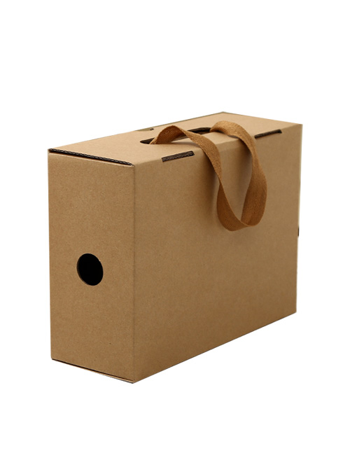 Big Kraft Paper Shopping Apparel Packaging Box