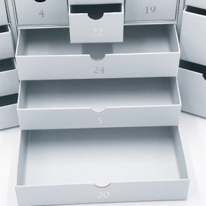 2019 new shape custom foldable combination gift box for cosmetic