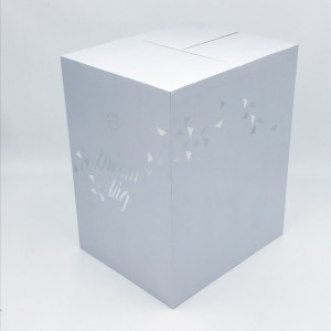2019 new shape custom foldable combination gift box for cosmetic