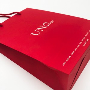 Skreddersydde Gift Packaging Paper bag med håndtak