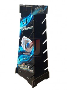 Supermarket Foldable POP Stand Custom Retail Portable POS Cardboard Floor Display