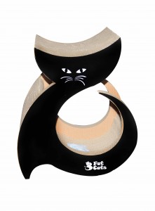Black Cat Style Scratcher