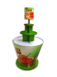 Light Duty Promotional Folding Pos Cardboard Pallet Display