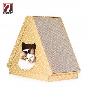 Custom High Quality Carton Scratcher Lounge Large Cat Scratcher for big cats
