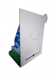 ekran counter ekran kartoni Njësia pos countertop për kartë dhuratë