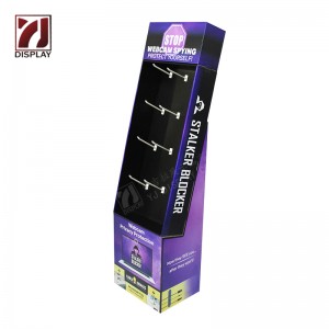 Corrugated Cardboard Display Factory Direct Sales Carton Floor Display Rack