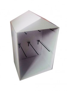 Dump din carton ondulat Bin display