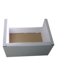 Dump din carton ondulat Bin display