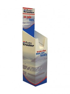 Retail Superbazaro Montru Furniture, Kartono Dump Bin Por Drinki, popmuziko Kartono Montru