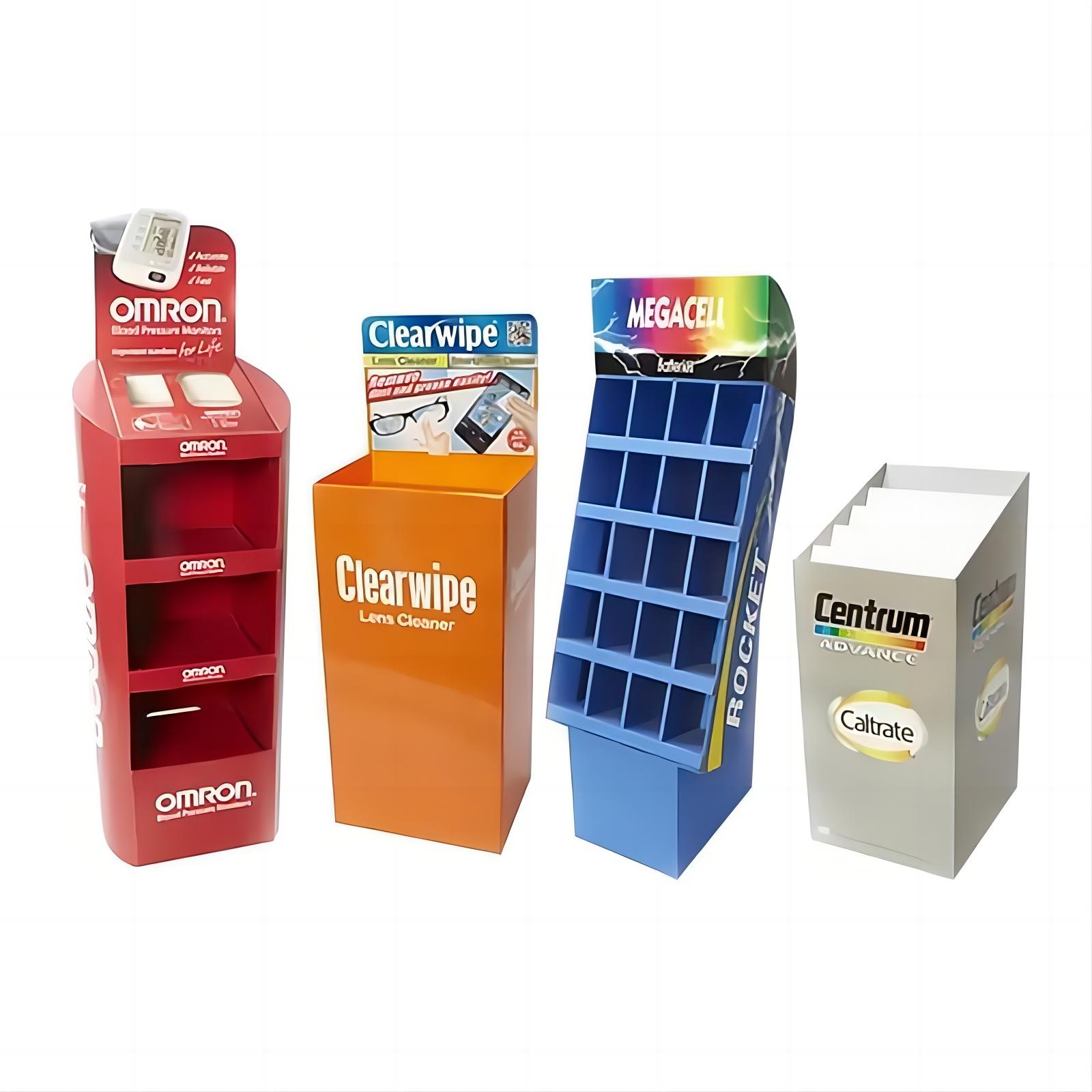 Cardboard Dump Bin Stand 