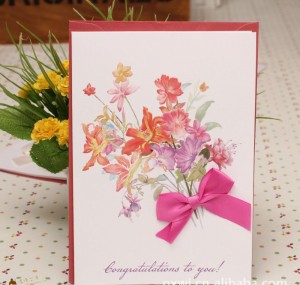 Custom Various Handmade Design Wedding Invitation Card