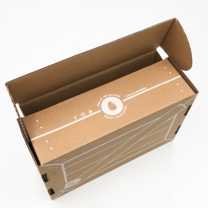 Custom printed corrugated luxury retail clothing/ garment/ shoes paper packaging boxes