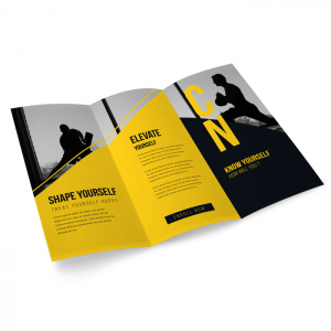 Custom Discount Brochure Printing HLD-B001