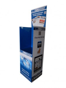 2019 New Popular Design Beer Cardboard Dump Bin Display Stand
