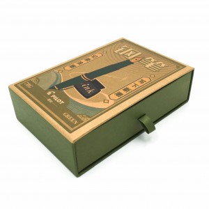 Custom pen packing packaging box professional design cardboard pen gift box with logo printing