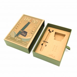 Custom pen packing packaging box professional design cardboard pen gift box with logo printing